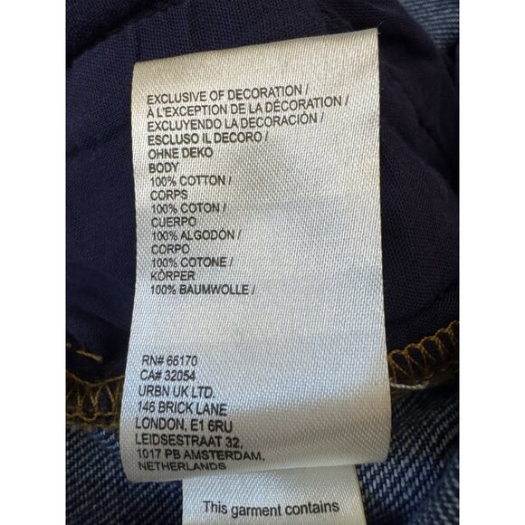 NWT Size 30 P- Pilcro 100% Cotton High Rise Barrel Jeans (NWT US$ 148) - Picture 16 of 16